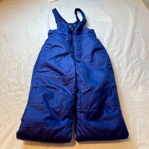 All in motion Navy Snow Bib Kids Size M